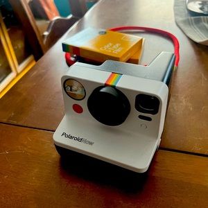 New Polaroid Camera with Color Film